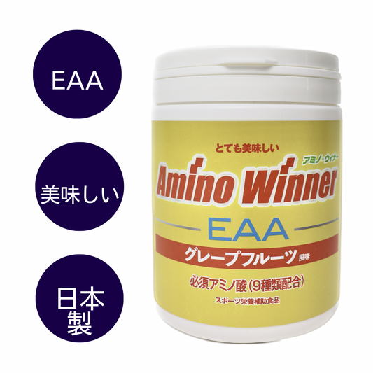 【アミノウィナー EAA】グレープフルーツ風味  (330g)
